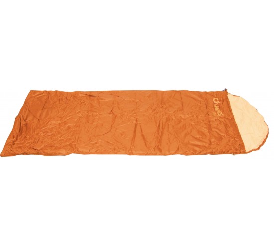 CAMPUS ΥΠΝΟΣΑΚΟΣ FOX ΠΟΡΤΟΚΑΛΙ 220x75 cm ΜΕ ΜΑΞΙΛΑΡΙ