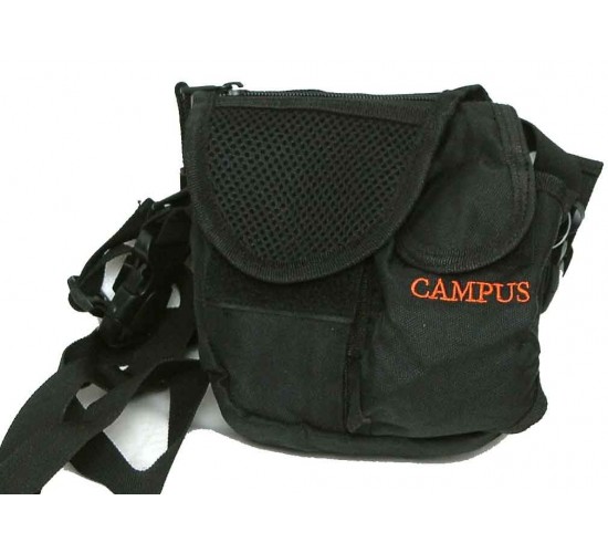 CAMPUS ΤΣΑΝΤΑΚΙ ΜΕΣΗΣ MOBILE ΜΑΥΡΟ ΜΕ ΘΗΚΗ ΓΙΑ ΚΙΝΗΤΟ
