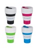 CAMPCOOL ΚΟΥΠΑ ΣΙΛΙΚΟΝΗΣ 475ml ΜΕ ΚΑΛΑΜΑΚΙ ΣΙΛΙΚΟΝΗΣ ΠΤΥΣΣΟΜΕΝΗ - ΔΙΑΦΟΡΑ ΧΡΩΜΑΤΑ