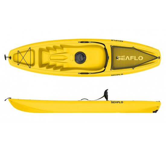 SEAFLO ΚΑΥΑΚ L266xW66xD25cm ΜΟΝΟΘΕΣΙΟ ΚΙΤΡΙΝΟ