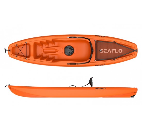 SEAFLO ΚΑΥΑΚ L266xW66xD25cm ΜΟΝΟΘΕΣΙΟ ΠΟΡΤΟΚΑΛΙ