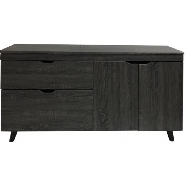 ΜΠΟΥΦΕΣ 140x38x68 εκ  ΓΚΡΙ ΟΞΙΑ