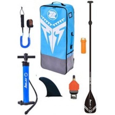 zray ΣΑΝΙΔΑ SUP X3 ΛΕΥΚΗ-ΜΠΛΕ 365x81x15cm ΜΕ ΜΟΝΟ ΠΤΕΡΥΓΙΟ