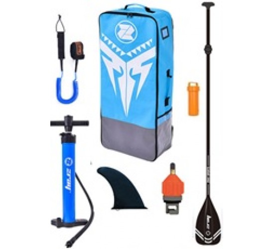 zray ΣΑΝΙΔΑ SUP X3 ΛΕΥΚΗ-ΜΠΛΕ 365x81x15cm ΜΕ ΜΟΝΟ ΠΤΕΡΥΓΙΟ