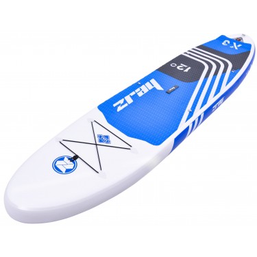 zray ΣΑΝΙΔΑ SUP X3 ΛΕΥΚΗ-ΜΠΛΕ 365x81x15cm ΜΕ ΜΟΝΟ ΠΤΕΡΥΓΙΟ