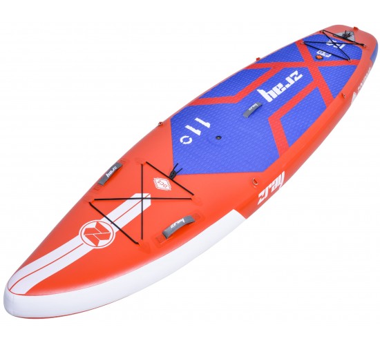 zray ΣΑΝΙΔΑ SUP F2 ΚΟΚΚΙΝΗ 335x84x15εκ ΜΕ ΤΡΙΑ ΠΤΕΡΥΓΙΑ (2 ΣΤΑΘΕΡΑ ΚΑΙ 1 ΑΠΟΣΠΩΜΕΝΟ)