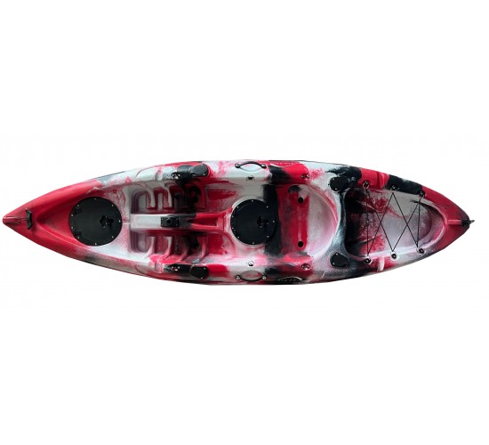 fortis ΚΑΥΑΚ JUNGLE RED L270xW80xD30cm ΜΟΝΟΘΕΣΙΟ