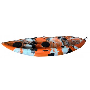 fortis ΚΑΥΑΚ JUNGLE ORANGE  L270xW80xD30cm ΜΟΝΟΘΕΣΙΟ