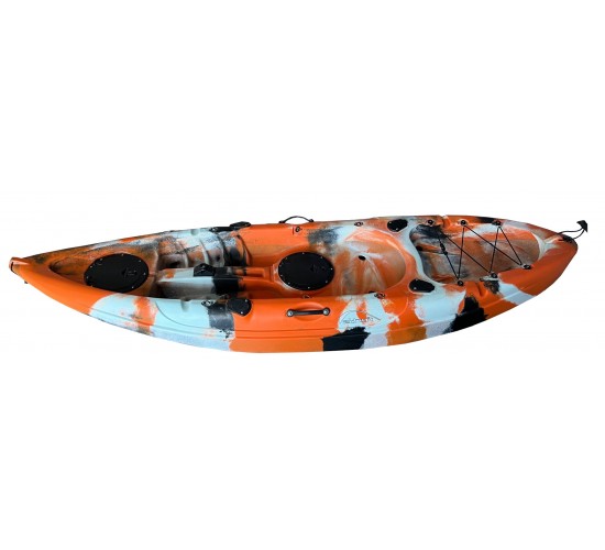 fortis ΚΑΥΑΚ JUNGLE ORANGE  L270xW80xD30cm ΜΟΝΟΘΕΣΙΟ