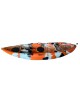 fortis ΚΑΥΑΚ JUNGLE ORANGE  L270xW80xD30cm ΜΟΝΟΘΕΣΙΟ