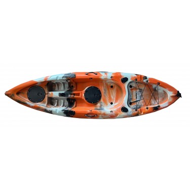 fortis ΚΑΥΑΚ JUNGLE ORANGE  L270xW80xD30cm ΜΟΝΟΘΕΣΙΟ