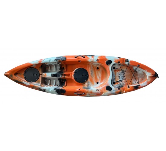 fortis ΚΑΥΑΚ JUNGLE ORANGE  L270xW80xD30cm ΜΟΝΟΘΕΣΙΟ