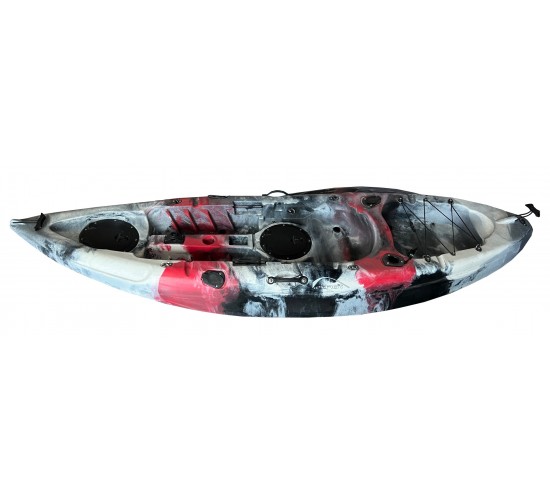 fortis ΚΑΥΑΚ JUNGLE RED  ΜΟΝΟΘΕΣΙΟ L270xW80xD30cm