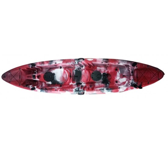 fortis ΚΑΥΑΚ JUNGLE RED L370xW87xD37cm ΔΙΘΕΣΙΟ