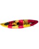 fortis ΚΑΥΑΚ RED-YELLOW  L360xW77xD30cm ΜΟΝΟΘΕΣΙΟ ΜΕ ΠΕΤΑΛΙΕΡΑ