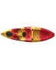 fortis ΚΑΥΑΚ RED-YELLOW  L360xW77xD30cm ΜΟΝΟΘΕΣΙΟ ΜΕ ΠΕΤΑΛΙΕΡΑ
