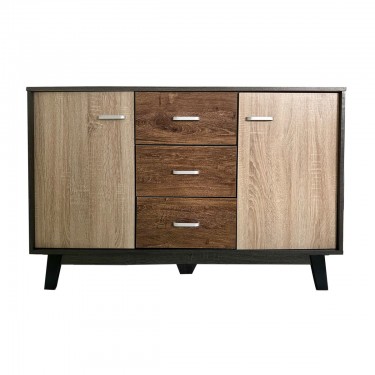 ΜΠΟΥΦΕΣ 120x38x74 cm ΜΕ ΔΥΟ ΠΟΡΤΕΣ & ΤΕΣΣΕΡΑ ΣΥΡΤΑΡΙΑ ΣΦΕΝΔΑΜΟΣ
