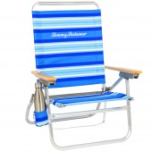 Tommy Bahama ΚΑΡΕΚΛΑ ΠΑΡΑΛΙΑΣ- 32cm ΥΨΟΣ ΚΑΘΙΣΜΑΤΟΣ-ΑΛΟΥΜΙΝΙΟΥ  4 ΘΕΣΕΩΝ ME POLYESTER 600D
