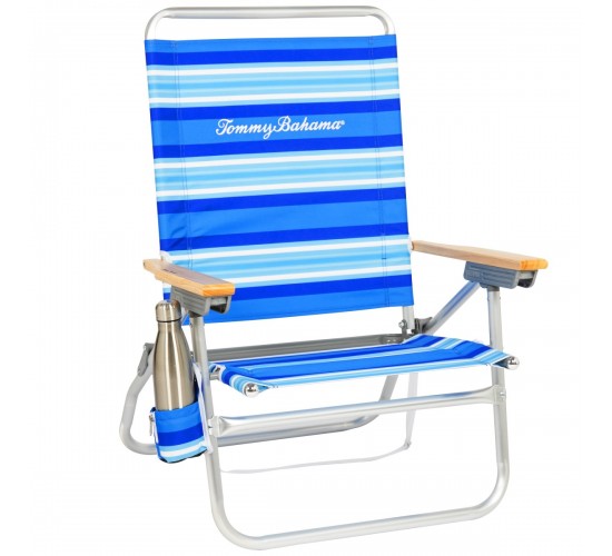 Tommy Bahama ΚΑΡΕΚΛΑ ΠΑΡΑΛΙΑΣ- 32cm ΥΨΟΣ ΚΑΘΙΣΜΑΤΟΣ-ΑΛΟΥΜΙΝΙΟΥ  4 ΘΕΣΕΩΝ ME POLYESTER 600D