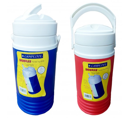 CAMPCOOL ΘΕΡΜΟΣ 2,5 Lt. ΜΕ ΒΡΥΣΑΚΙ & ΧΕΙΡΟΛΑΒΗ ΜΕΤΑΦΟΡΑΣ