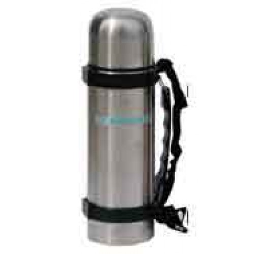 CAMPCOOL ΘΕΡΜΟΣ ΑΝΟΞΕΙΔΩΤΟ 1,20Lt.  ΜΕ ΧΕΙΡΟΛΑΒΗ ΚΑΙ ΙΜΑΝΤΑ ΜΕΤΑΦΟΡΑΣ