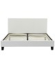 Κρεβάτι Nevil 150x200 PU χρώμα λευκό ματ Υλικό: PU - PLYWOOD - HARDWOOD 006-000001 Κρεβάτι Nevil 150x200 PU χρώμα λευκό ματ Υλικό: PU - PLYWOOD - HARDWOOD 006-000001