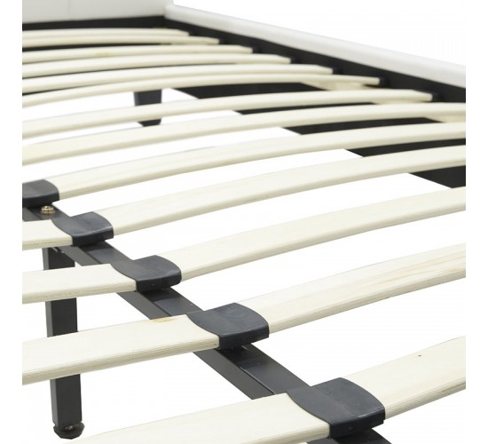 Κρεβάτι Nevil 150x200 PU χρώμα λευκό ματ Υλικό: PU - PLYWOOD - HARDWOOD 006-000001 Κρεβάτι Nevil 150x200 PU χρώμα λευκό ματ Υλικό: PU - PLYWOOD - HARDWOOD 006-000001