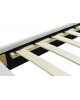 Κρεβάτι Nevil μονό 100x200 PU χρώμα λευκό ματ Υλικό: PU - PLYWOOD - HARDWOOD 006-000012 Κρεβάτι Nevil μονό 100x200 PU χρώμα λευκό ματ Υλικό: PU - PLYWOOD - HARDWOOD 006-000012
