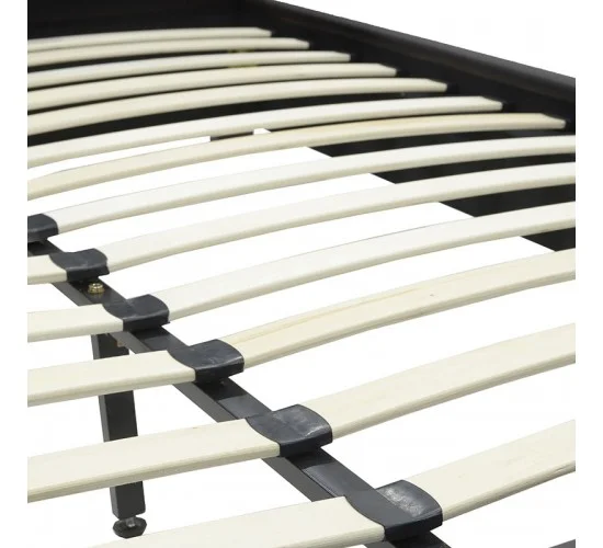 Κρεβάτι Nevil 150x200 PU χρώμα μαύρο ματ Υλικό: PU - PLYWOOD - HARDWOOD 006-000015 Κρεβάτι Nevil 150x200 PU χρώμα μαύρο ματ Υλικό: PU - PLYWOOD - HARDWOOD 006-000015