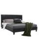 Κρεβάτι Nevil 150x200 PU χρώμα μαύρο ματ Υλικό: PU - PLYWOOD - HARDWOOD 006-000015 Κρεβάτι Nevil 150x200 PU χρώμα μαύρο ματ Υλικό: PU - PLYWOOD - HARDWOOD 006-000015