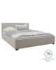 Κρεβάτι Norse διπλό ύφασμα εκρού με αποθηκευτικό χώρο 160x200εκ Υλικό: FABRIC 100%  POLYESTER - PLYWOOD - FRAME PINEWOOD 006-000029