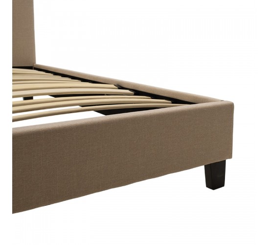 Κρεβάτι Mago μονό ύφασμα εκρού 100x200εκ Υλικό: FABRIC 100% POLYESTER - PLYWOOD - HARDWOOD 006-000035 Κρεβάτι Mago μονό ύφασμα εκρού 100x200εκ Υλικό: FABRIC 100% POLYESTER - PLYWOOD - HARDWOOD 006-000035