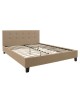 Κρεβάτι Mago ύφασμα εκρού 150x200εκ Υλικό: FABRIC 100% POLYESTER - PLYWOOD - HARDWOOD 006-000037 Κρεβάτι Mago ύφασμα εκρού 150x200εκ Υλικό: FABRIC 100% POLYESTER - PLYWOOD - HARDWOOD 006-000037