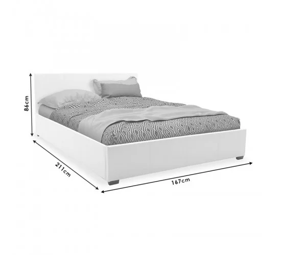 Κρεβάτι Norse pu γκρι ματ με αποθηκευτικό χώρο 160x200εκ Υλικό: PU - PLYWOOD - HARDWOOD 006-000039 Κρεβάτι Norse pu γκρι ματ με αποθηκευτικό χώρο 160x200εκ Υλικό: PU - PLYWOOD - HARDWOOD 006-000039