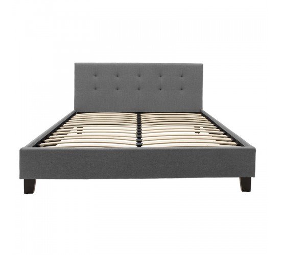Κρεβάτι Mago διπλό ύφασμα γκρι 160x200εκ Υλικό: FABRIC 100% POLYESTER - PLYWOOD - HARDWOOD 006-000042 Κρεβάτι Mago διπλό ύφασμα γκρι 160x200εκ Υλικό: FABRIC 100% POLYESTER - PLYWOOD - HARDWOOD 006-000042