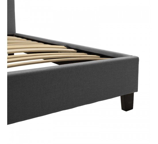 Κρεβάτι Mago διπλό ύφασμα γκρι 160x200εκ Υλικό: FABRIC 100% POLYESTER - PLYWOOD - HARDWOOD 006-000042 Κρεβάτι Mago διπλό ύφασμα γκρι 160x200εκ Υλικό: FABRIC 100% POLYESTER - PLYWOOD - HARDWOOD 006-000042