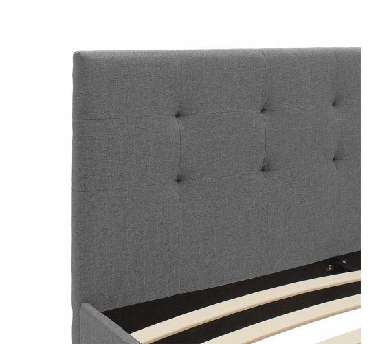 Κρεβάτι Mago διπλό ύφασμα γκρι 160x200εκ Υλικό: FABRIC 100% POLYESTER - PLYWOOD - HARDWOOD 006-000042 Κρεβάτι Mago διπλό ύφασμα γκρι 160x200εκ Υλικό: FABRIC 100% POLYESTER - PLYWOOD - HARDWOOD 006-000042