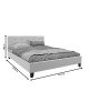 Κρεβάτι Mago διπλό ύφασμα γκρι 160x200εκ Υλικό: FABRIC 100% POLYESTER - PLYWOOD - HARDWOOD 006-000042 Κρεβάτι Mago διπλό ύφασμα γκρι 160x200εκ Υλικό: FABRIC 100% POLYESTER - PLYWOOD - HARDWOOD 006-000042