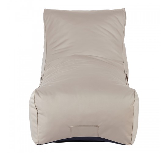 Πουφ ξαπλώστρα Otenda αδιάβροχο σε μπεζ απόχρωση 67x110x65εκ Υλικό: 100%  POLYESTER - INSIDE 100%  POLYRETHANE 020-000013