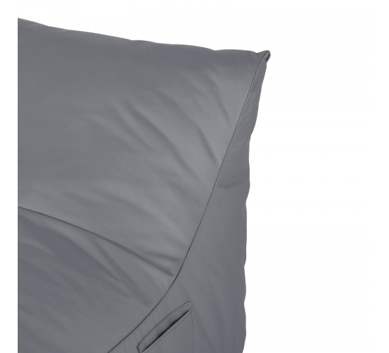 Πουφ ξαπλώστρα Otenda αδιάβροχο σε ανθρακί απόχρωση 67x110x65εκ Υλικό: 100%  POLYESTER - INSIDE 100%  POLYRETHANE 020-000014