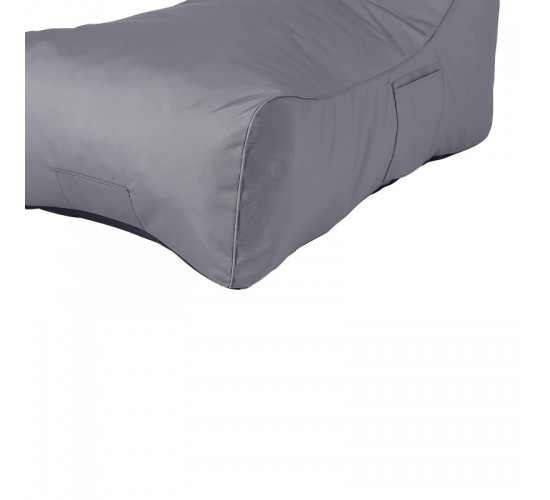 Πουφ ξαπλώστρα Otenda αδιάβροχο σε ανθρακί απόχρωση 67x110x65εκ Υλικό: 100%  POLYESTER - INSIDE 100%  POLYRETHANE 020-000014