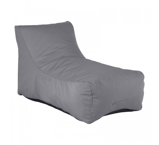 Πουφ ξαπλώστρα Otenda αδιάβροχο σε ανθρακί απόχρωση 67x110x65εκ Υλικό: 100%  POLYESTER - INSIDE 100%  POLYRETHANE 020-000014
