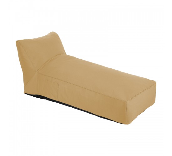 Πουφ ξαπλώστρα Telena αδιάβροχο σε μπεζ απόχρωση 70x150x65εκ Υλικό: 100%  POLYESTER - INSIDE 100%  POLYRETHANE 020-000016