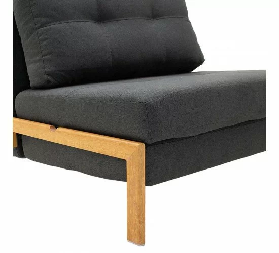 Πολυθρόνα-κρεβάτι Fancy με ύφασμα ανθρακί 95x98x70εκ Υλικό: FABRIC - WOOD - METAL 024-000009 Πολυθρόνα-κρεβάτι Fancy με ύφασμα ανθρακί 95x98x70εκ Υλικό: FABRIC - WOOD - METAL 024-000009