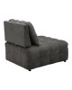 Πολυθρόνα-κρεβάτι Jelica γκρι ύφασμα 88x110x86εκ Υλικό: FOAM - METAL FRAME - METAL LEGS - SPONGE - POLIFIBER FABRIC - PLYWOOD 024-000058