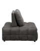 Πολυθρόνα-κρεβάτι Jelica γκρι ύφασμα 88x110x86εκ Υλικό: FOAM - METAL FRAME - METAL LEGS - SPONGE - POLIFIBER FABRIC - PLYWOOD 024-000058