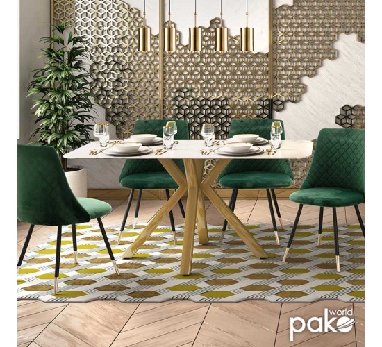 Τραπέζι Paris γυαλί 8mm σχέδιο μαρμάρου-χρυσό 160x80x75εκ Υλικό: GLASS 8mm MARBLE PATTER - METAL 029-000089 Τραπέζι Paris γυαλί 8mm σχέδιο μαρμάρου-χρυσό 160x80x75εκ Υλικό: GLASS 8mm MARBLE PATTER - METAL 029-000089
