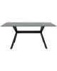 Τραπέζι Olivet sintered stone μαύρο μαρμάρου-μαύρο 180x90x75εκ Υλικό: 12mm sintered stone - METAL 029-000142 Τραπέζι Olivet sintered stone μαύρο μαρμάρου-μαύρο 180x90x75εκ Υλικό: 12mm sintered stone - METAL 029-000142
