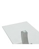 Τραπέζι σαλονιού Kasmora γκρι ξύλο-γυαλί 110x60x45εκ Υλικό: MDF-TEMPERED GLASS 029-000239 Τραπέζι σαλονιού Kasmora γκρι ξύλο-γυαλί 110x60x45εκ Υλικό: MDF-TEMPERED GLASS 029-000239