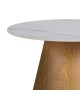 Βοηθητικό τραπέζι Soleire Inart λευκό μαρμάρου sintered stone Φ50x46εκ Υλικό: SINTERED STONE 029-000266 Βοηθητικό τραπέζι Soleire Inart λευκό μαρμάρου sintered stone Φ50x46εκ Υλικό: SINTERED STONE 029-000266